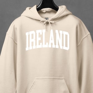 Ireland Hoodies, Ireland Hoodies Collegiate Crewneck Sweater Unisex, Ireland Shirt, Ireland Gifts, T50