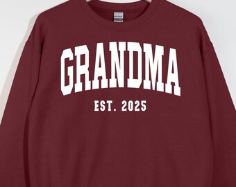 Personalized Grandma Sweatshirt, Mothers Day Gift, Custom Mama Shirt