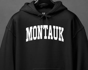 Montauk Hoodie: Unisex Collegiate Crewneck Sweater