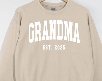 Personalized Grandma Sweatshirt, Mothers Day Gift, Nana Shirt