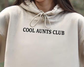 Aunts Club Hoodie, Unisex Gildan 18500