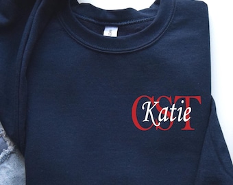 Personalized Surgical Tech Sweatshirt: Custom CST Shirt, Med Surg Gift