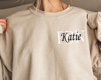 Custom PDN Nurse Sweatshirt: Personalized Registered Nurse Gift