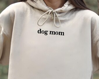 Dog Mom Hoodie: Cozy Unisex Pet Lover Gift