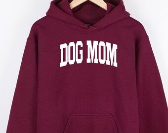 Dog Mom Hoodie: Cozy Cotton-Blend Pet Lover Gift