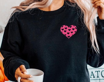 Heart Valentine's Day Sweatshirt: Cupid Hearts Gift