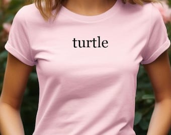 Women's Relaxed Jersey Sea Turtle Beach Shirt, Sun And Ocean Tee, Coastal Vacation Tee, Marine Animal Tee, Summer Paradise Nature Gift, T235