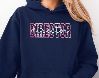 School Director Hoodie: Gildan Heavy Blend, 50/50 Cotton-Poly
