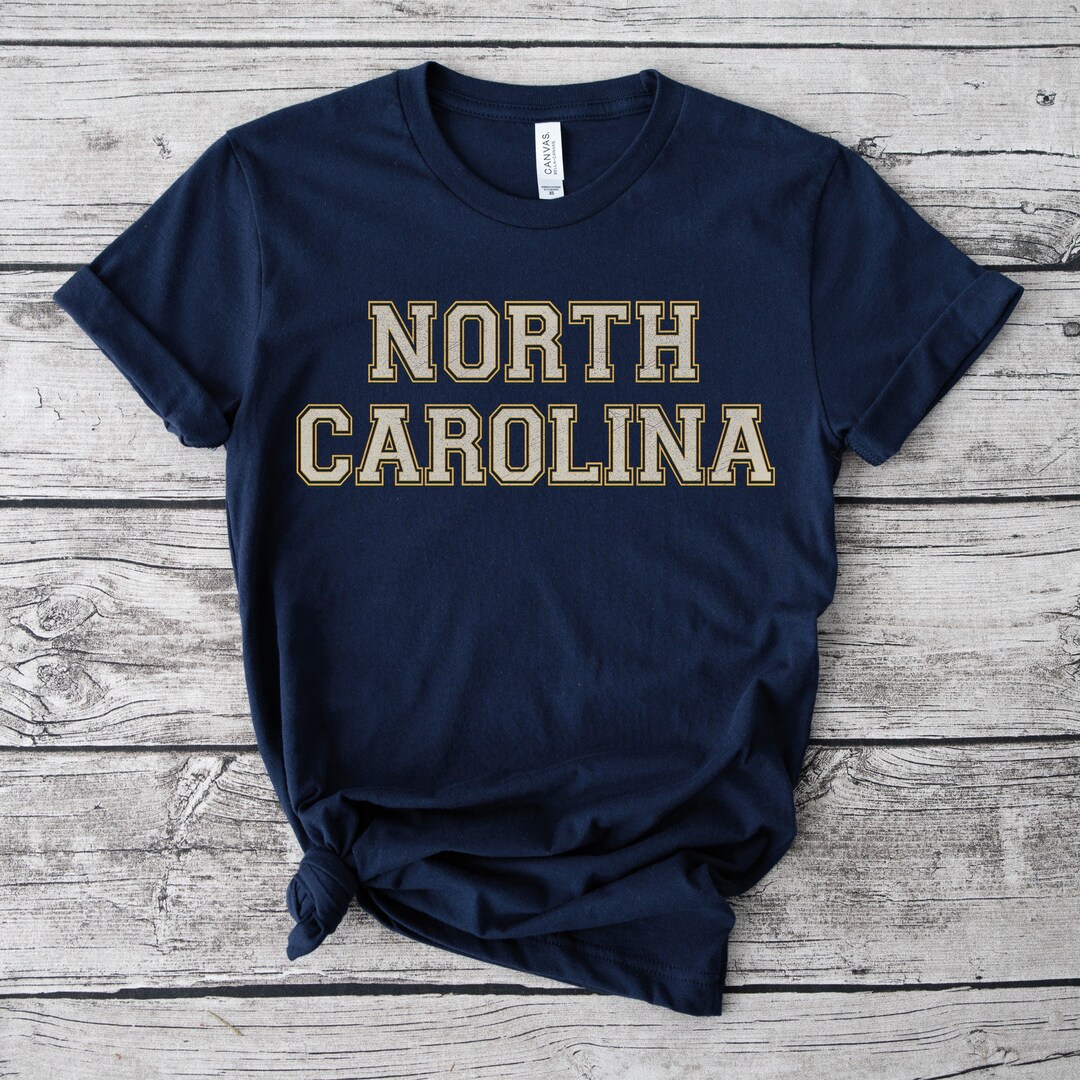 North Carolina T-shirt North Carolina Shirt North Carolina - Etsy