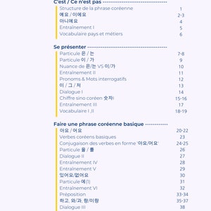 Apprendre le Coréen conversationnel de base I image 2