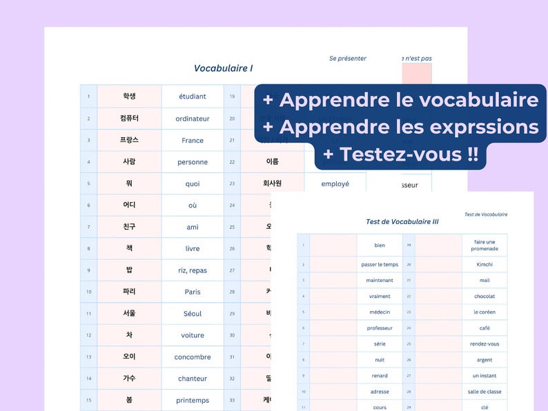 Apprendre le Coréen conversationnel de base I image 5