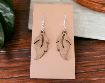 boucles d'oreilles en bois , bijoux , fabrication artisales , Made in France