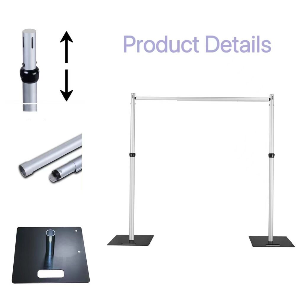 Adjustable Pipe and Drape Kit Heavy Duty Backdrop Stand Pipe Etsy