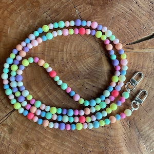 Handykette Handyband Perlen mit Acryl Perlen bunte Farben Sommer Candy für Mädchen, Frauen als Geschenk tolles Accessoires Handmade
