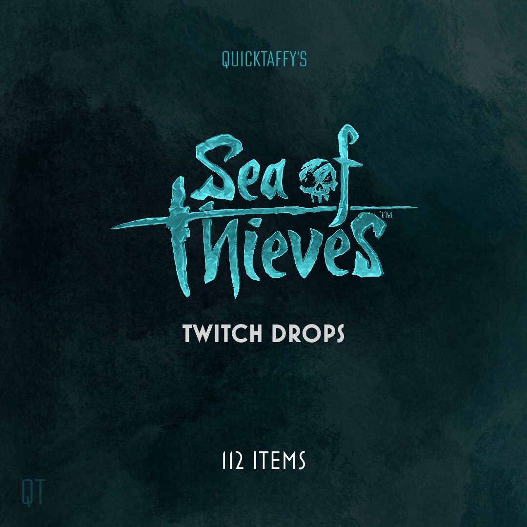 Sea of Thieves Twitch Drops 112 ITEMS Etsy