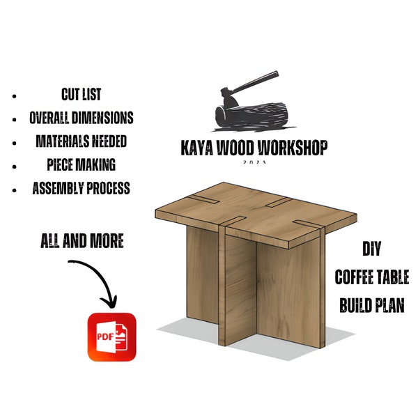 wooden side table plans