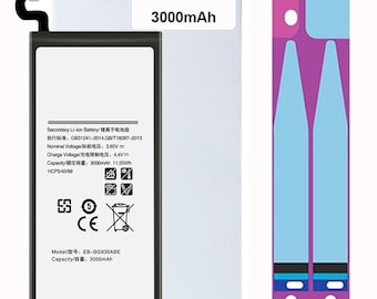 Battery for Samsung Phone Includes Battery Stickers (Galaxy S7)