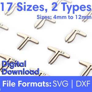 Laser cutting machine bed pin, honeycomb bed pin - Laser Cut Files SVG DXF