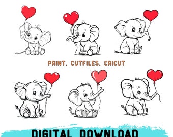 Cute elephant svg, baby elephant svg, cute elephant svg, elephant cricut, svg files for cricut, animal svg, new baby svg, baby shower svg