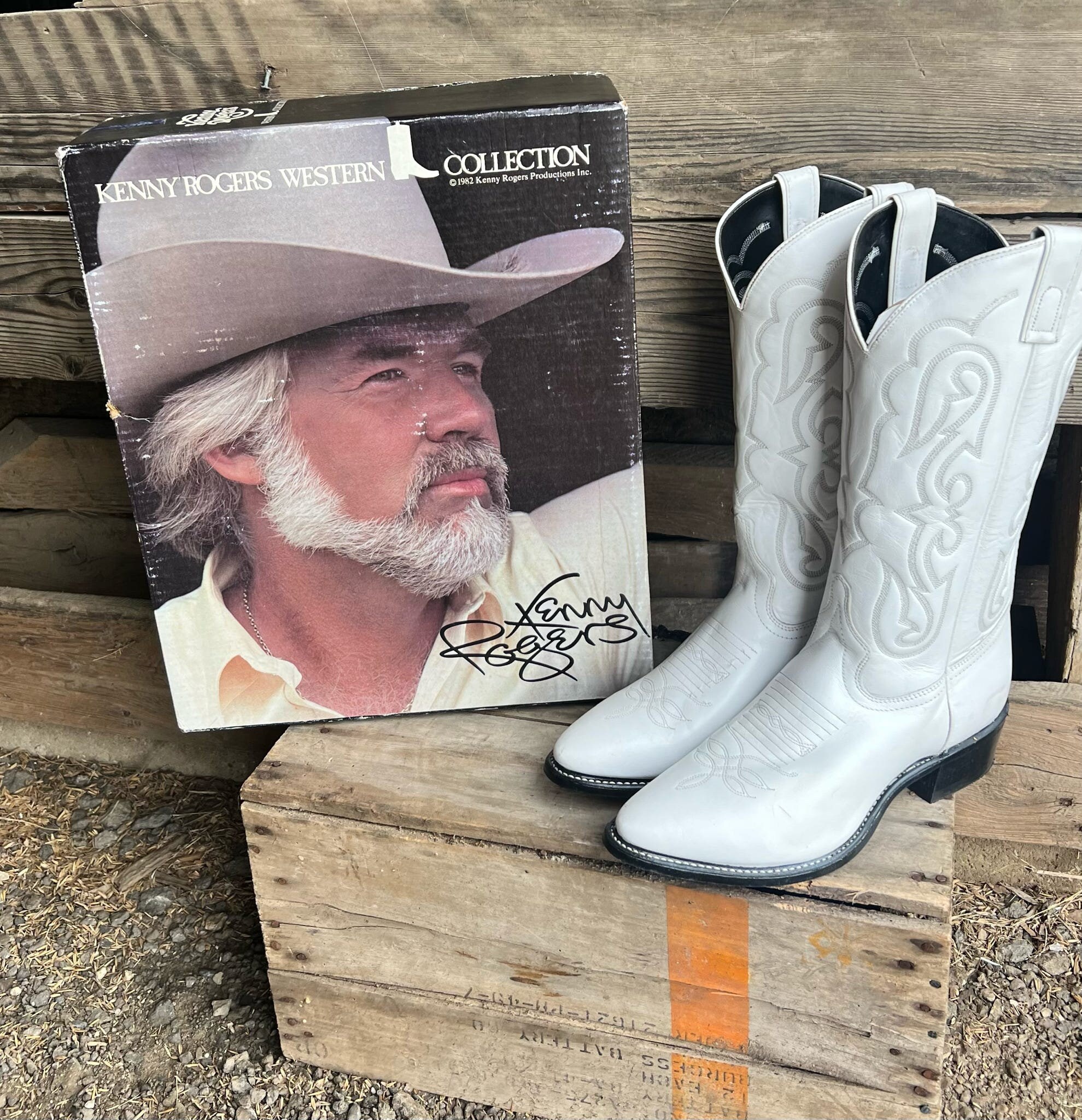 Kenny rogers cowboy boots deals