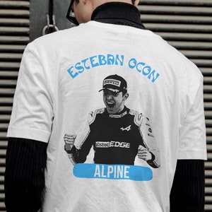 F1 T-Shirt, Esteban Ocon 31 T-Shirt - Formula 1 Racing Champion Tee, Alpine tshirt, F1 Clothing, Motorsport Clothing, F1 shirt, F1 tshirt