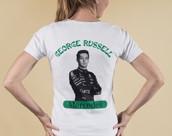 F1 T-shirt, George Russell 63 T-shirt, Formula 1 Racing Champion Tee, Mercedes tshirt, F1 Kleding, Motorsport Kleding, F1 shirt F1 tshirt