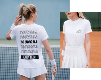 F1 T-Shirt, Yuki Tsunoda 22 T-Shirt, Formula 1 Racing Champion Tee, Unisex, F1 Clothing, Motorsport Clothing, F1 shirt F1 tshirt Alpha Tauri