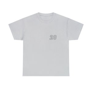 Camiseta F1 - Camiseta Kevin Magnussen 20 - Camiseta de campeón de carreras de Fórmula 1, Unisex, Ropa F1, Ropa de automovilismo, Camiseta F1, Camiseta F1, Haas imagen 5
