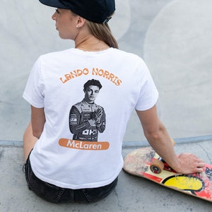 F1 T-Shirt - Lando Norris 46 T-Shirt - Formula 1 Racing Champion Tee, McLaren tshirt, F1 Clothing, Motorsport Clothing, F1 shirt, F1 tshirt