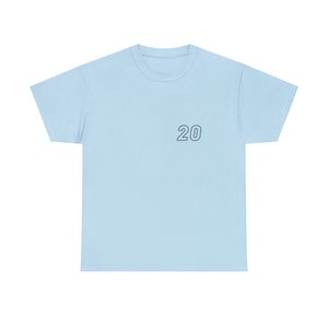 Camiseta F1 - Camiseta Kevin Magnussen 20 - Camiseta de campeón de carreras de Fórmula 1, Unisex, Ropa F1, Ropa de automovilismo, Camiseta F1, Camiseta F1, Haas imagen 9