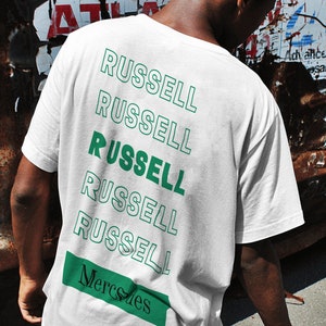 F1 T-Shirt, George Russell 63 T-Shirt, Formula 1 Racing Champion Tee, Unisex, F1 Clothing, Motorsport Clothing, F1 shirt F1 tshirt, Mercedes