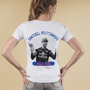 F1 T-Shirt - Daniel Ricciardo  3 T-Shirt - Formula 1 Racing Champion Tee, F1 merch, F1 Clothing, Motorsport Clothing, Red bull t-shirt