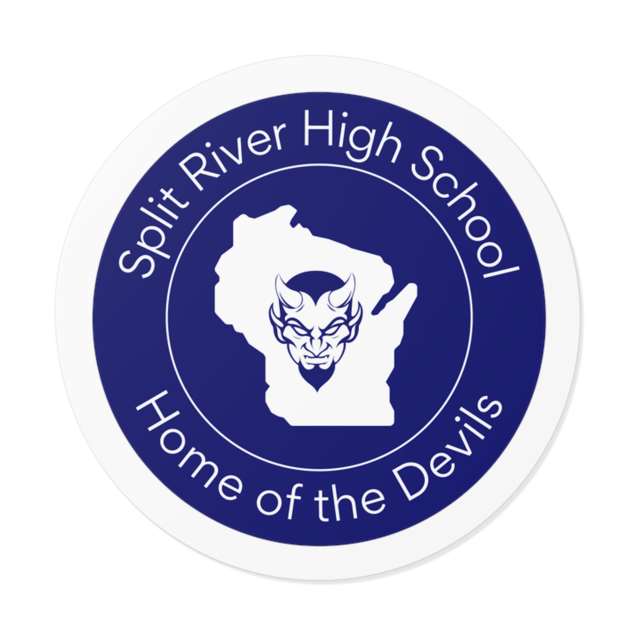 Split River High School Spirits Vinyl Stickers Etsy