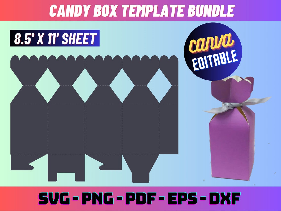 Candy Box Template Customboxline vrogue.co