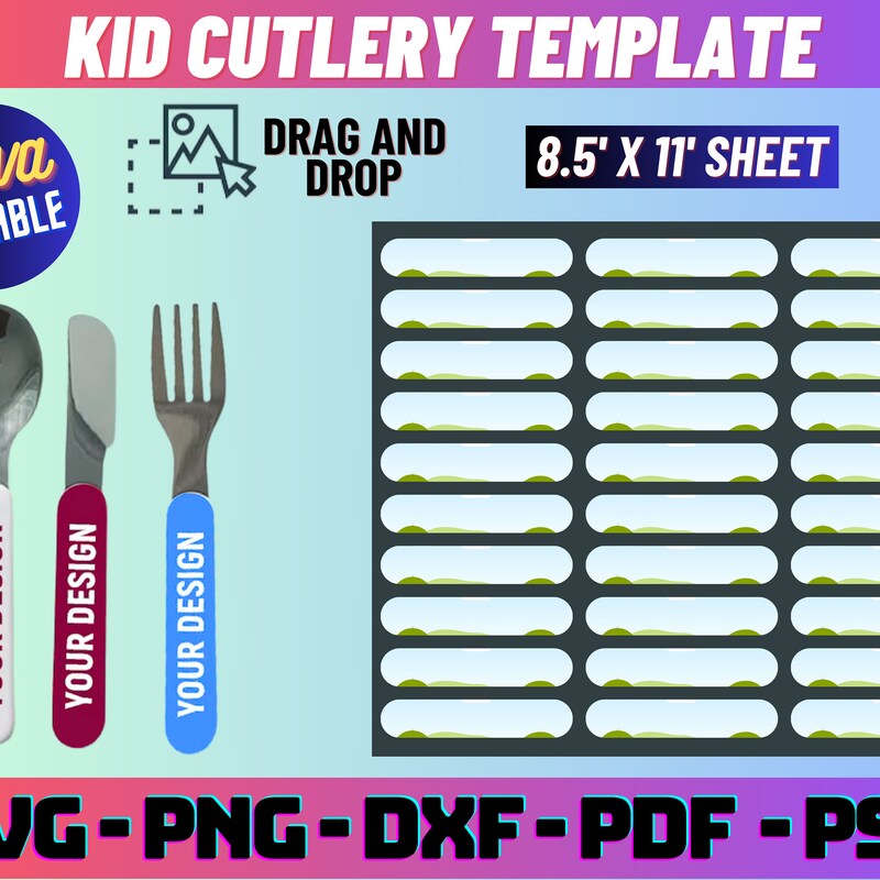 Kids Cutlery - Etsy