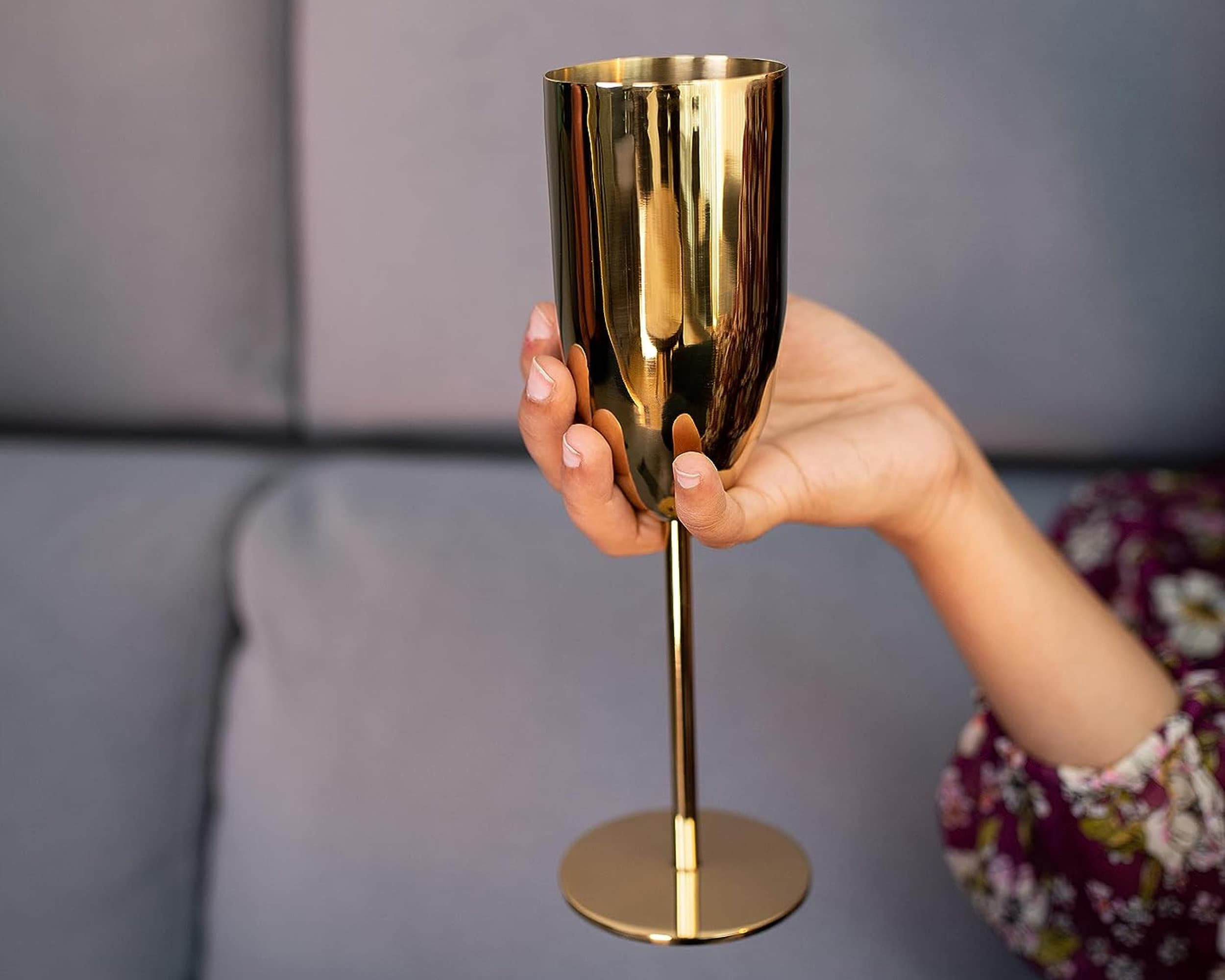 Stainless Steel Champagne Flutes Unbreakable Champagne Glasses Etsy