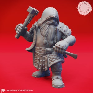Duergar- Yasashii Kyojin Studio - Resin Printed Minis for Tabletop Gaming, Dungeons and Dragons, Pathfinder, and other RPG's