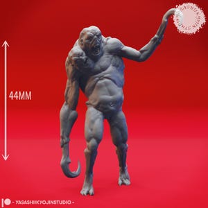 Sorrowsworn - Yasashii Kyojin Studio - Resin Printed Miniature for Tabletop Gaming, Dungeons and Dragons, Pathfinder, and other RPG's
