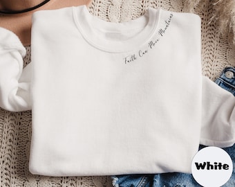 Faith Can Move Mountains-hoodie, christelijk sweatshirt, trendy religieuze dameshoodie, bijbelvers en minimalistische christelijke sweatercadeaus
