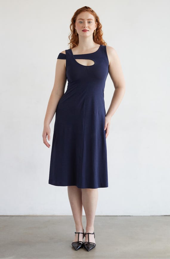 Nice Tri Tank Flare Dress Expansion PDF Sewing Pattern Size XXL-8X, Video  Workshop (add-on Purchase), Asymmetric Strap, DIY Cutout Knit Tank - Etsy