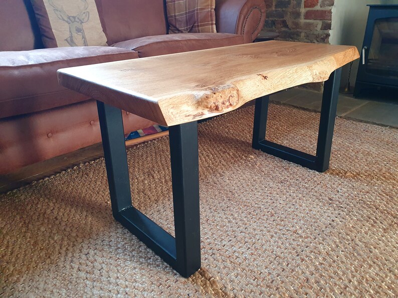 Modern Oak Coffee Table Etsy UK