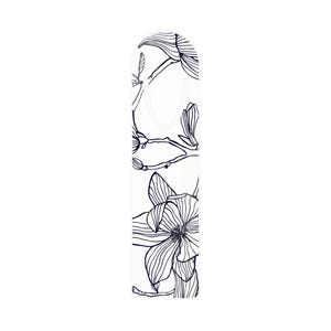 Bookmark, Black and White Floral Bookmark, Book Lover Gift, Reading Accessory, Literary Gift, Teacher Gift, Bookworm Present, Gift for Her