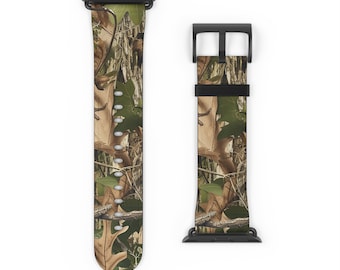 AppleID 　THEARTH 幕子　WING TIGER CAMO Tiger Stripe Camo Apple Watch Band Series 1, 2, 3, 4, 5, 6
