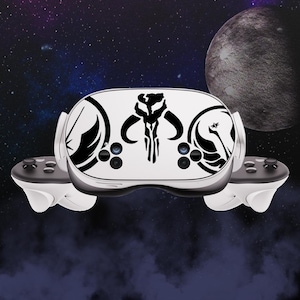 Mandalorian for meta quest 3s virtual reality headset made to fit perfect gift for him or her