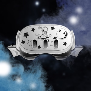Space man vinyl transfer for Meta Quest 3 High Quality transfer sticker for virtual reality headset cute design