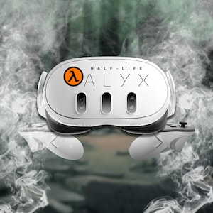 Half Life Alyx Meta Quest 3 Skin: High Precision Vinyl Transfer