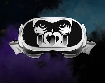 Chimp Face Vinyl Sticker Skin Wrap for Meta Quest 3
