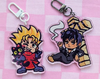 Trigun Keychains Charms // Vash the Stampede Nicholas D Wolfwood