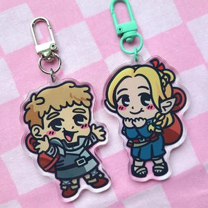 Delicious in Dungeon//Dungeon Meshi Buttons // Laios Marcille