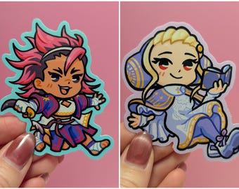 Ingrid & Yasmine SF6 Stickers